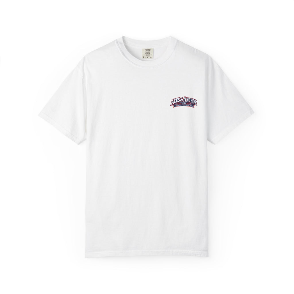 Southern Caribbean Island List Unisex Garment-Dyed T-Shirt