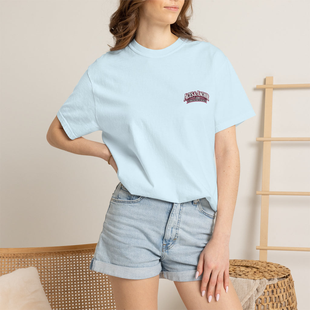 Western Caribbean List Unisex Garment-Dyed T-Shirt