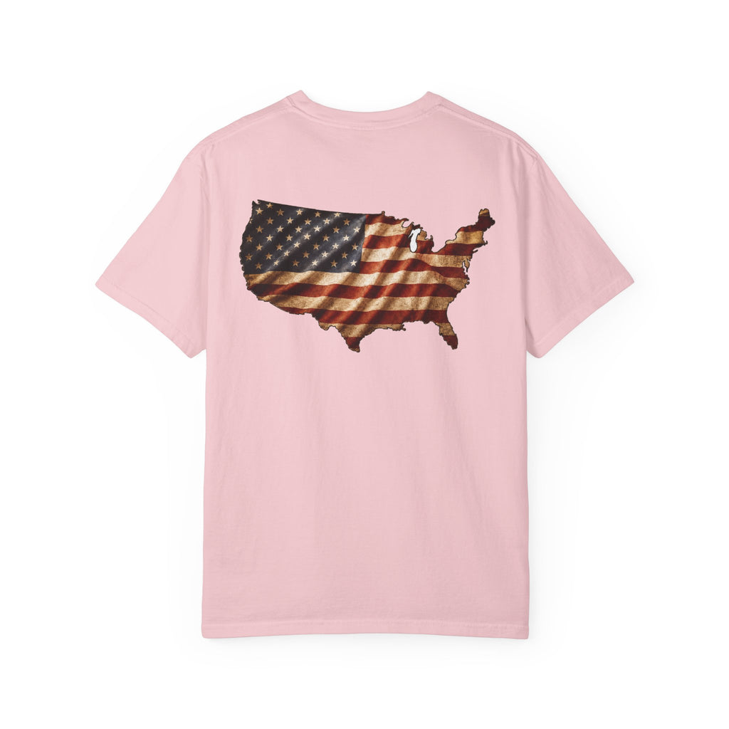 Vintage American Flag Veteran T-Shirt