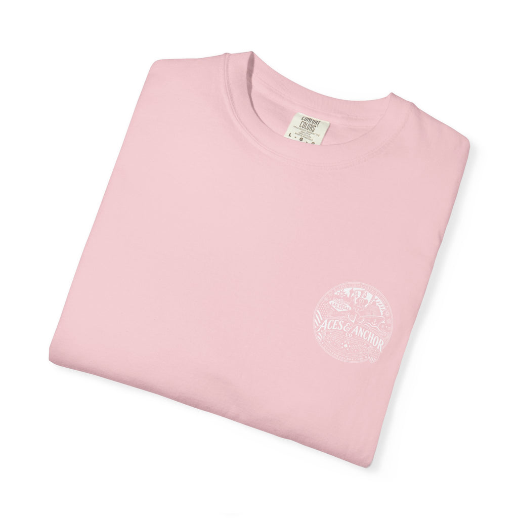 S.O.S. SALT OCEAN SEA Unisex Garment-Dyed T-Shirt