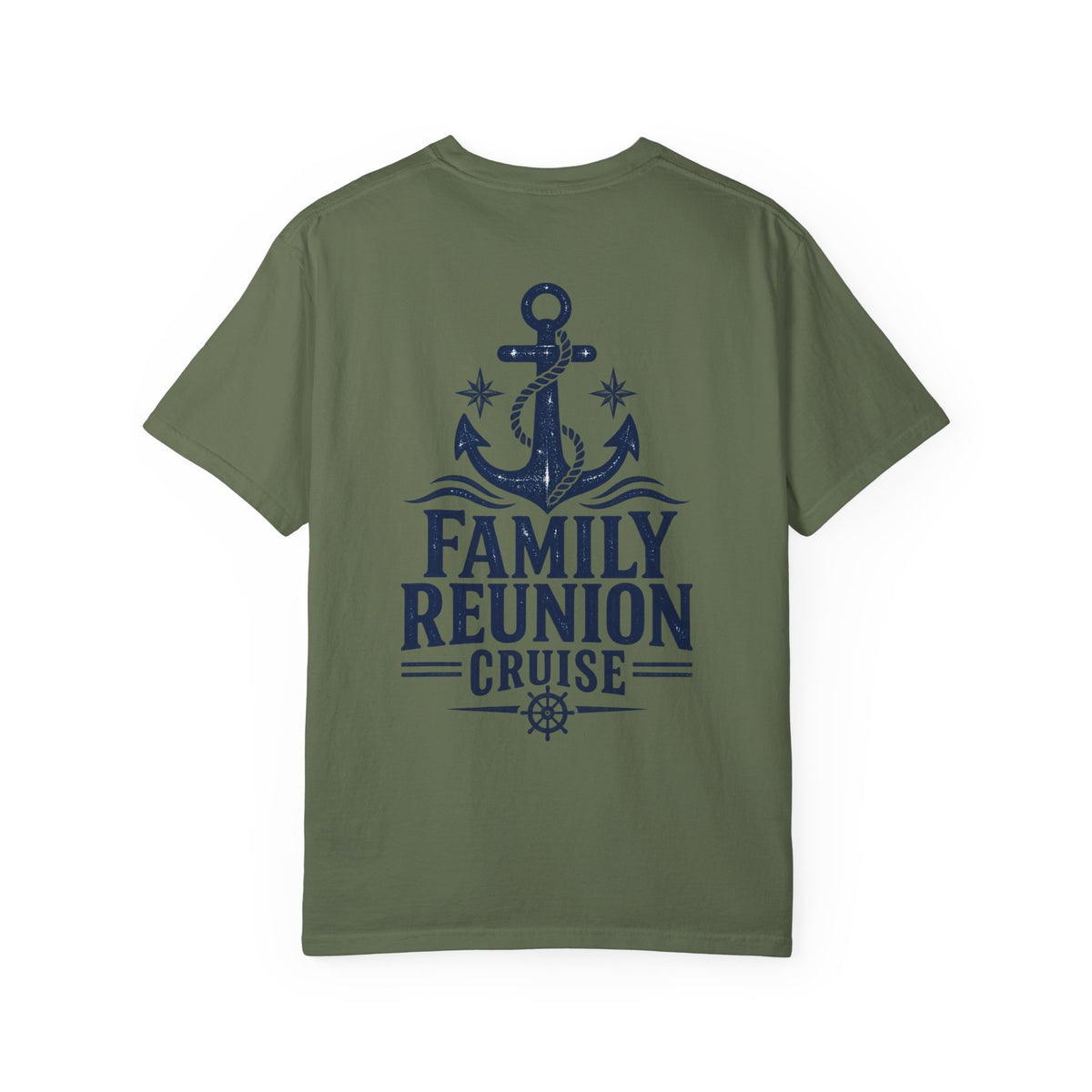 Family Reunion Cruise Trip Unisex Garment-Dyed T-Shirt