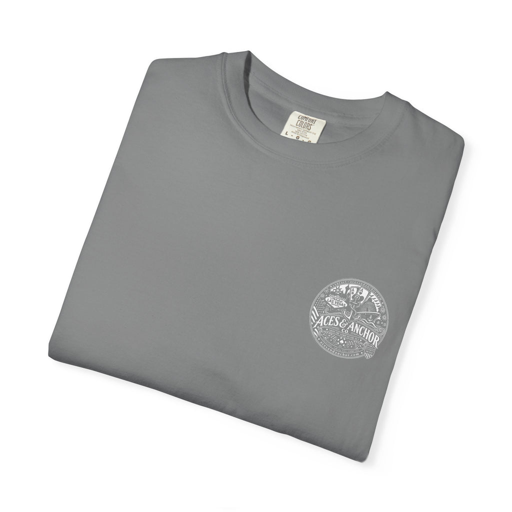 S.O.S. SALT OCEAN SEA Unisex Garment-Dyed T-Shirt