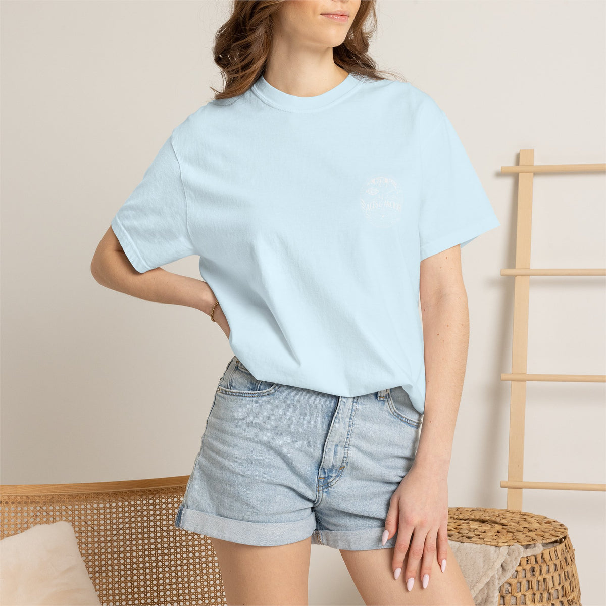 S.O.S. SALT OCEAN SEA Unisex Garment-Dyed T-Shirt