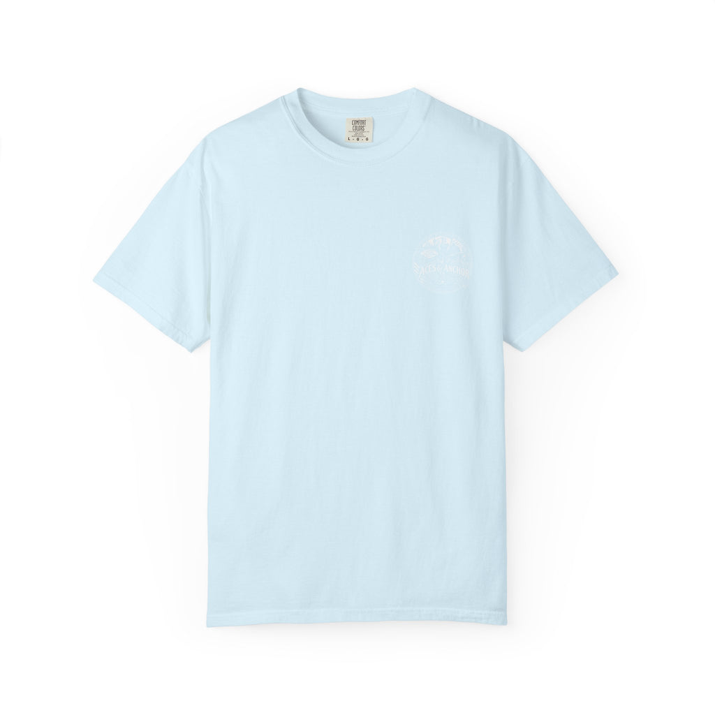 S.O.S. SALT OCEAN SEA Unisex Garment-Dyed T-Shirt
