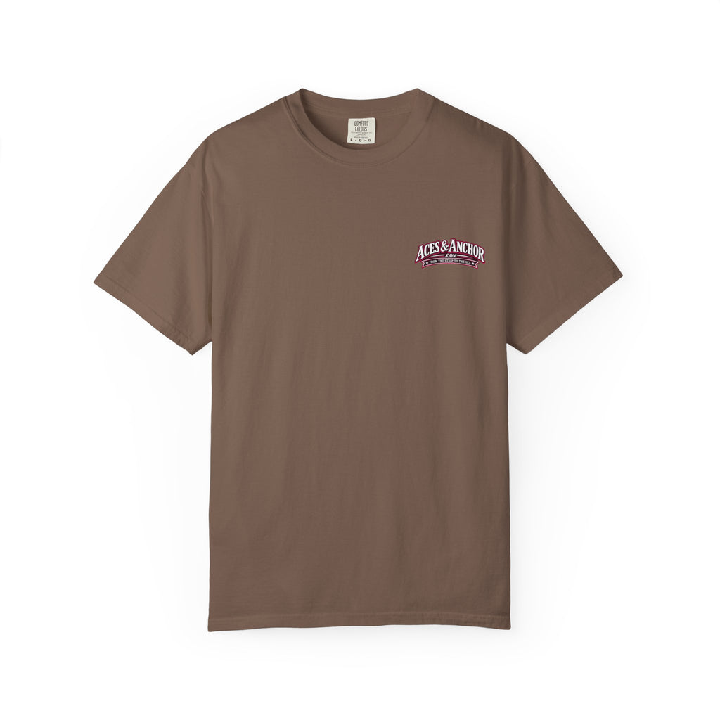 Western Caribbean List from Galveston Unisex Garment-Dyed T-shirt