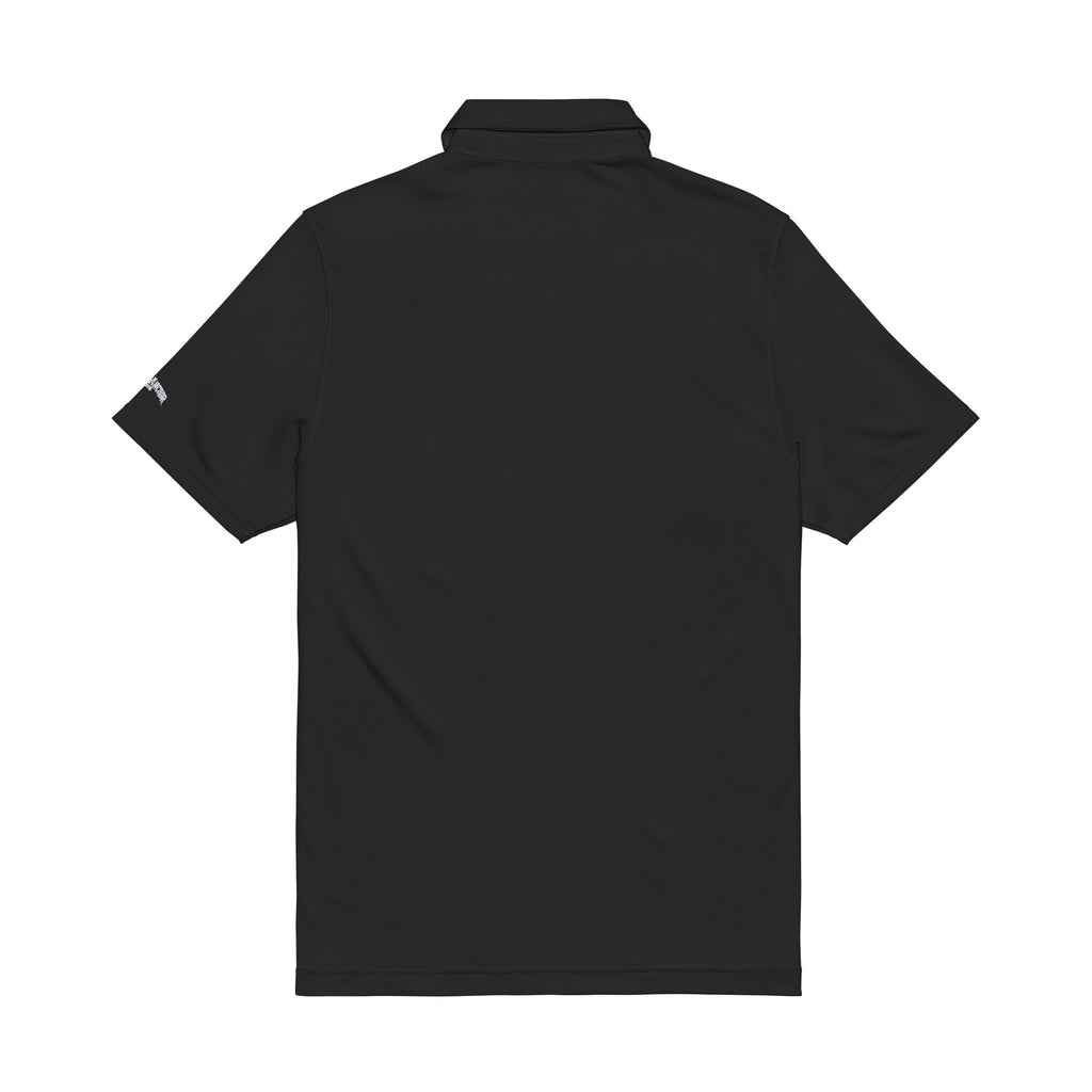 Vegas Golf Black Embroidered  Under Armour Polo — Classic Performance Golf Shirt