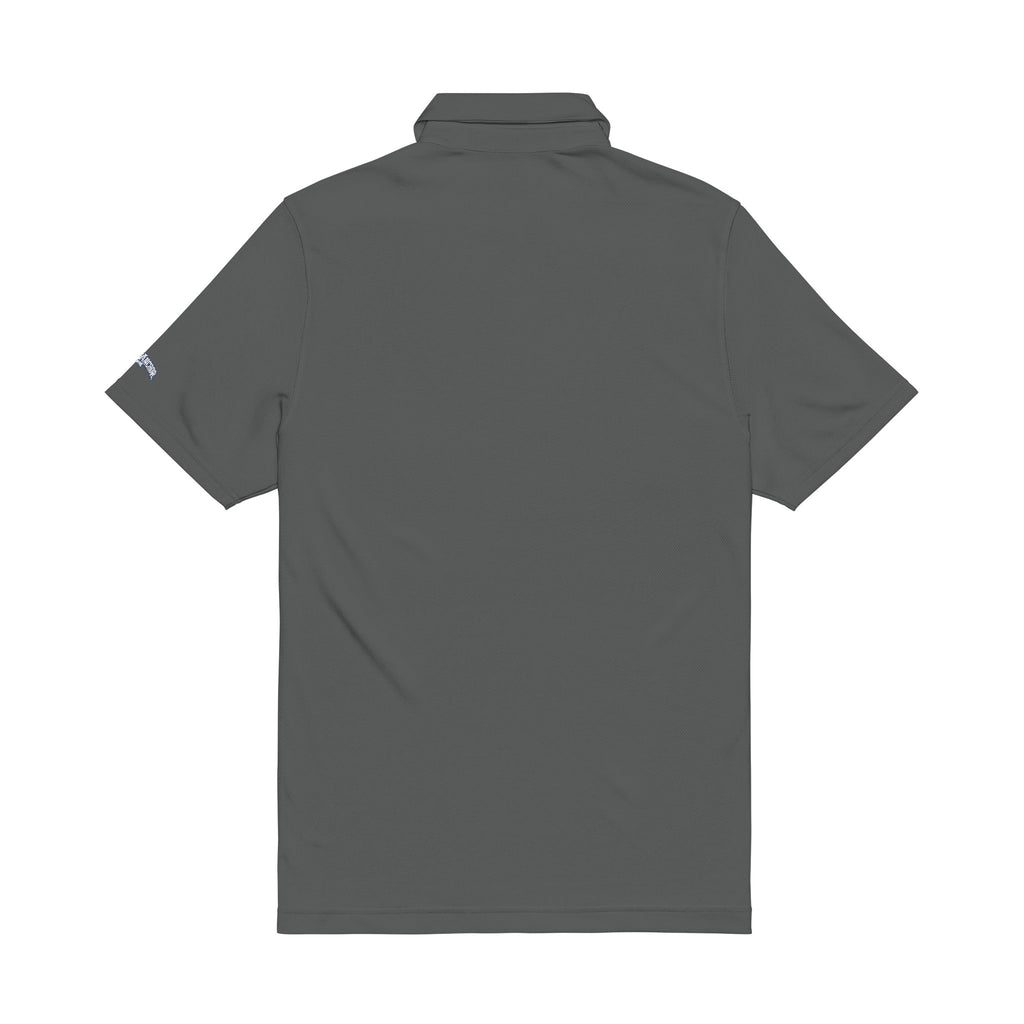 Vegas Golf Blue Embroidered  Under Armour Polo — Classic Performance Golf Shirt