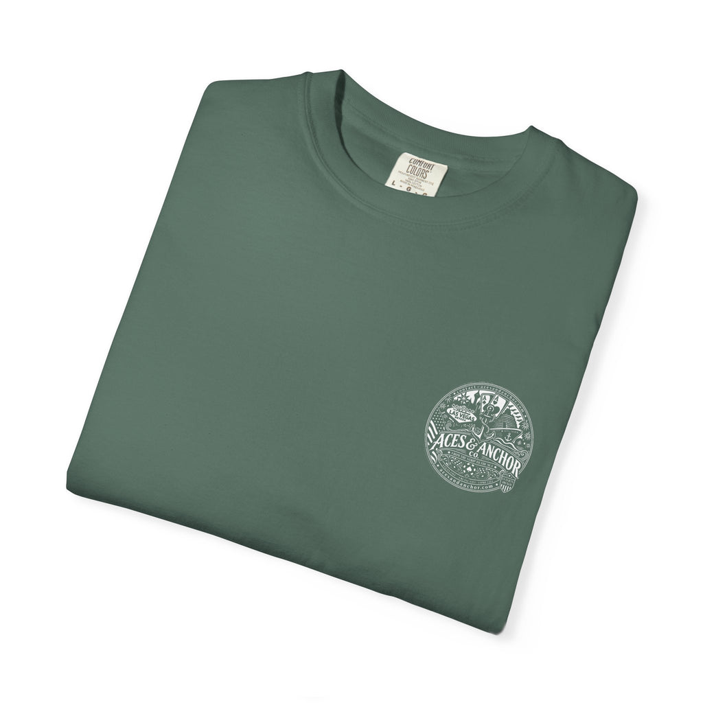 S.O.S. SALT OCEAN SEA Unisex Garment-Dyed T-Shirt