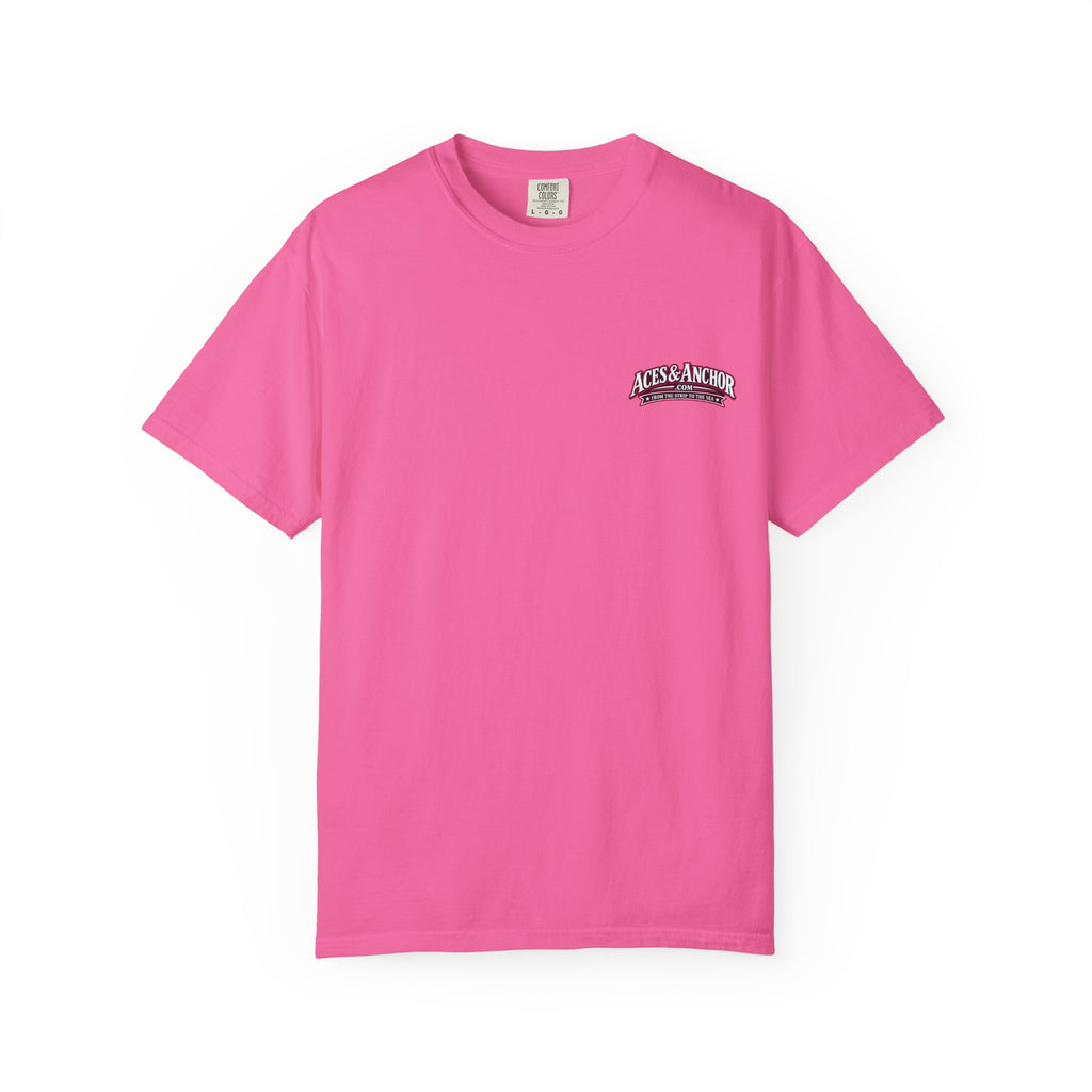 Western Caribbean List from Galveston Unisex Garment-Dyed T-shirt
