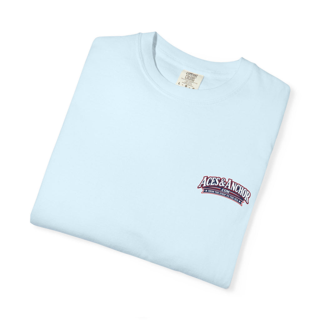 Southern Caribbean Island List Unisex Garment-Dyed T-Shirt