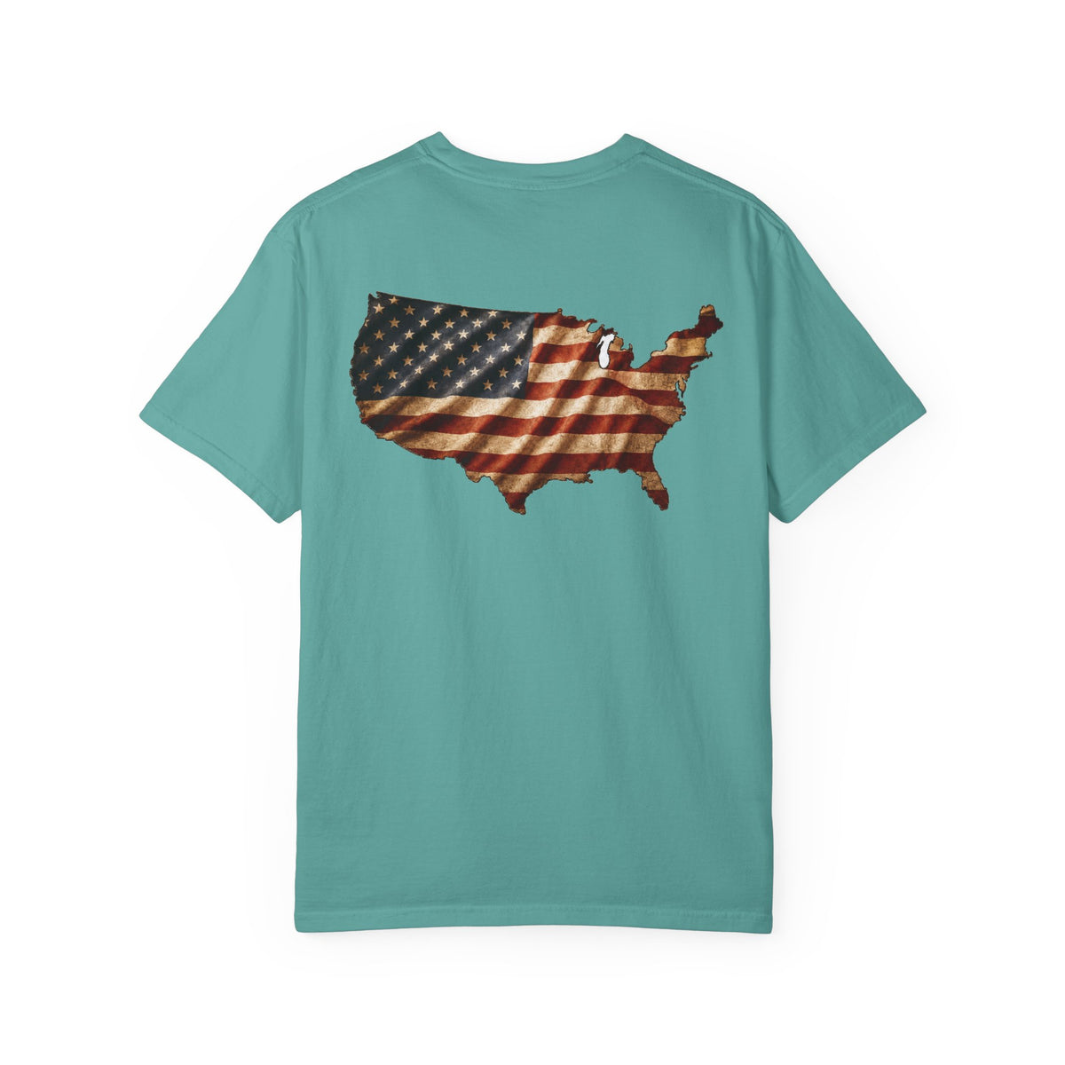 Vintage American Flag Veteran T-Shirt