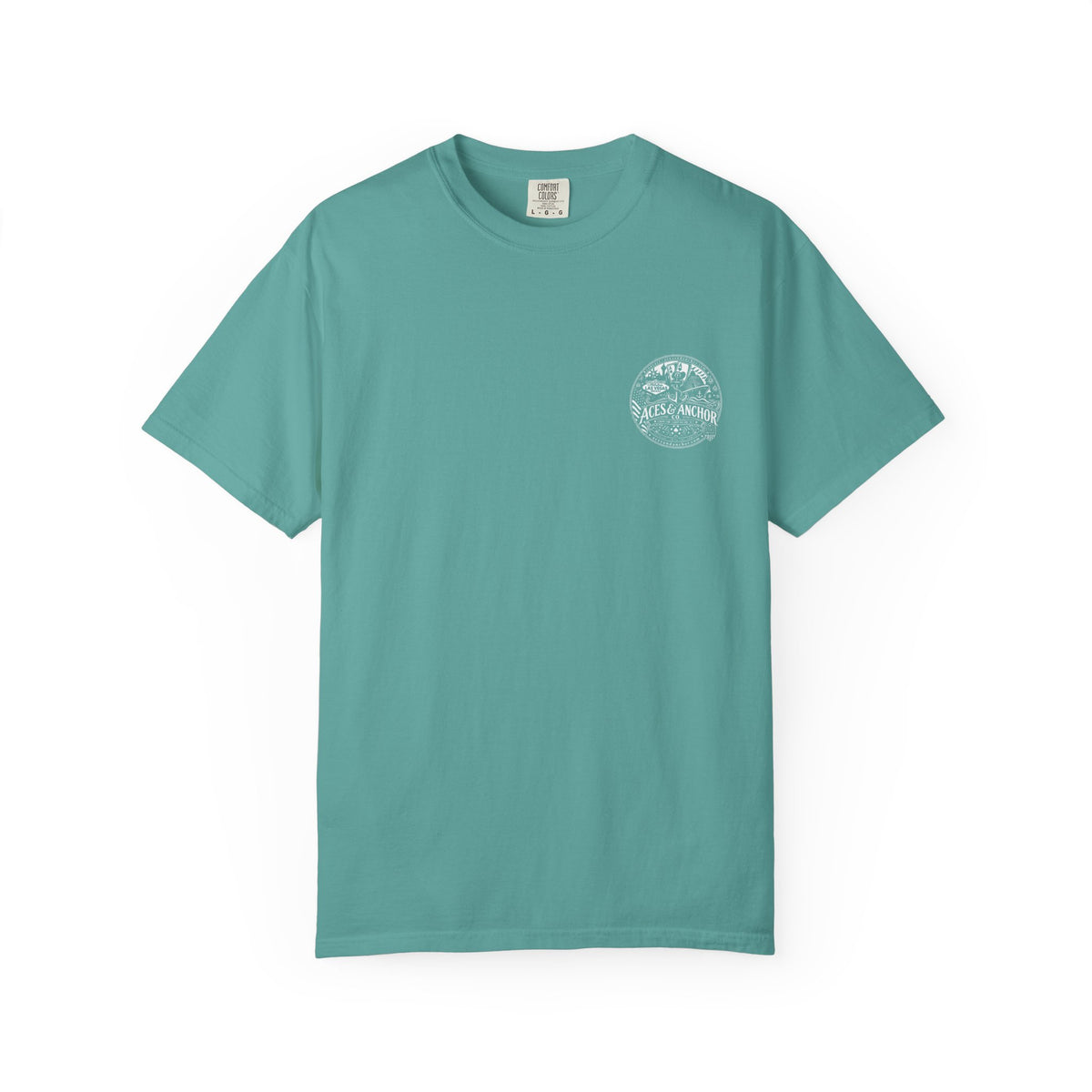 S.O.S. SALT OCEAN SEA Unisex Garment-Dyed T-Shirt