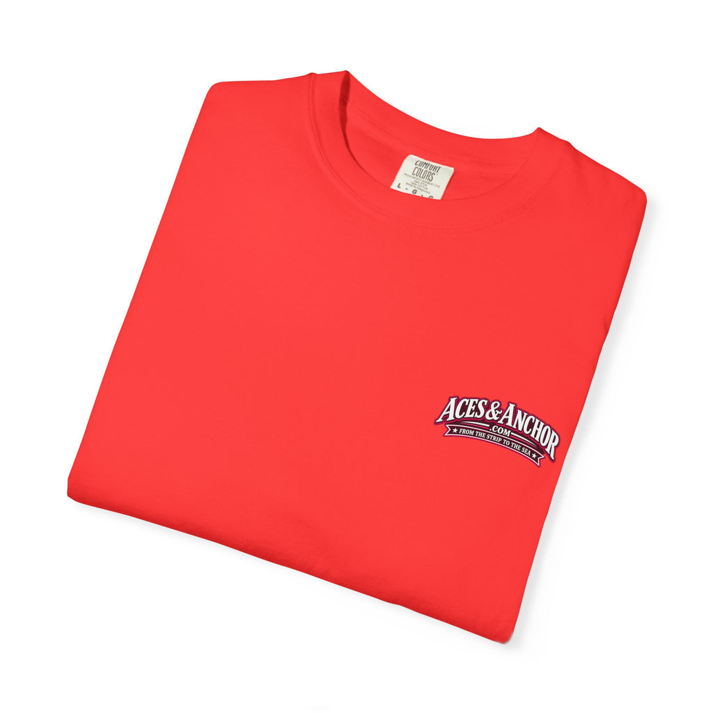 Western Caribbean List from Galveston Unisex Garment-Dyed T-shirt