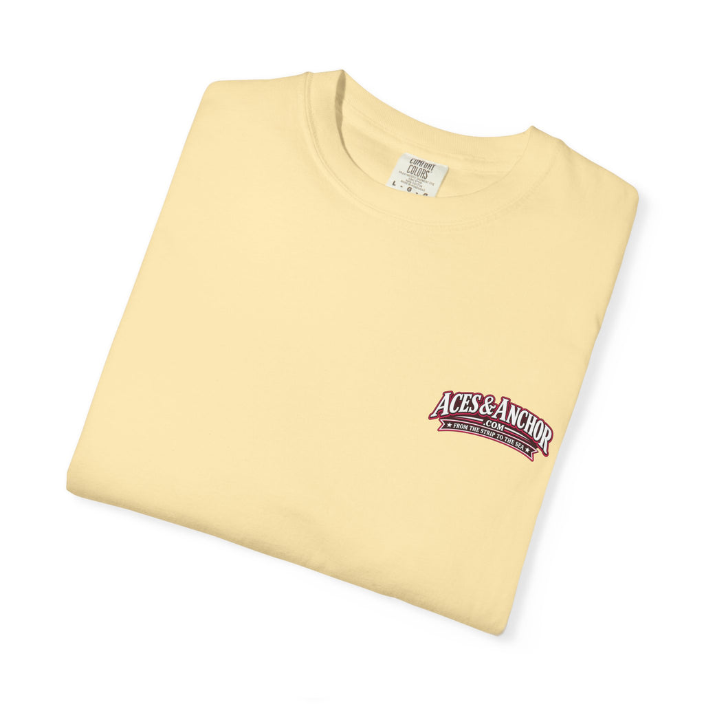 Western Caribbean List from Galveston Unisex Garment-Dyed T-shirt