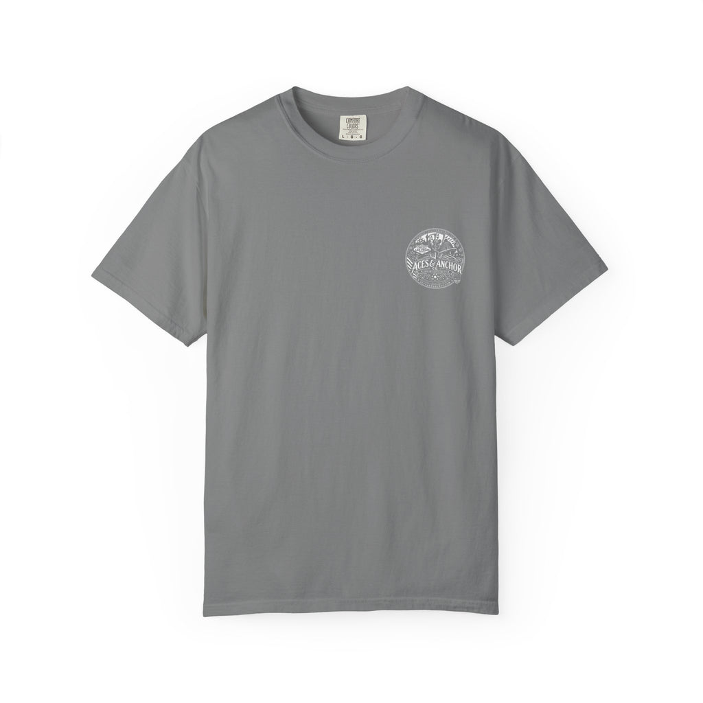 S.O.S. SALT OCEAN SEA Unisex Garment-Dyed T-Shirt