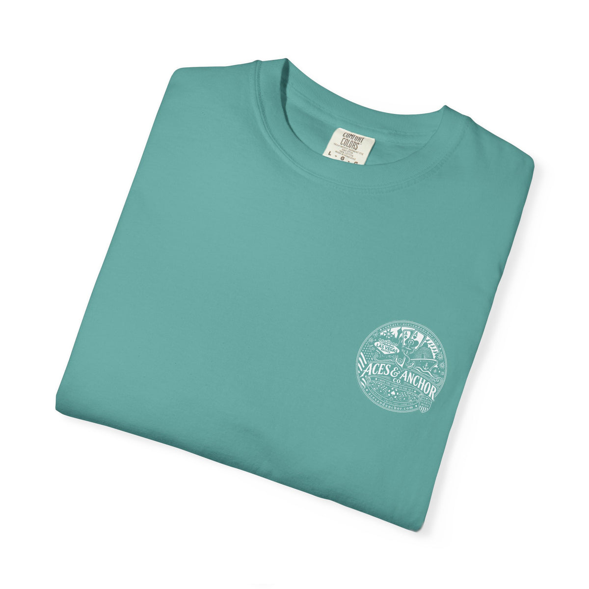 S.O.S. SALT OCEAN SEA Unisex Garment-Dyed T-Shirt