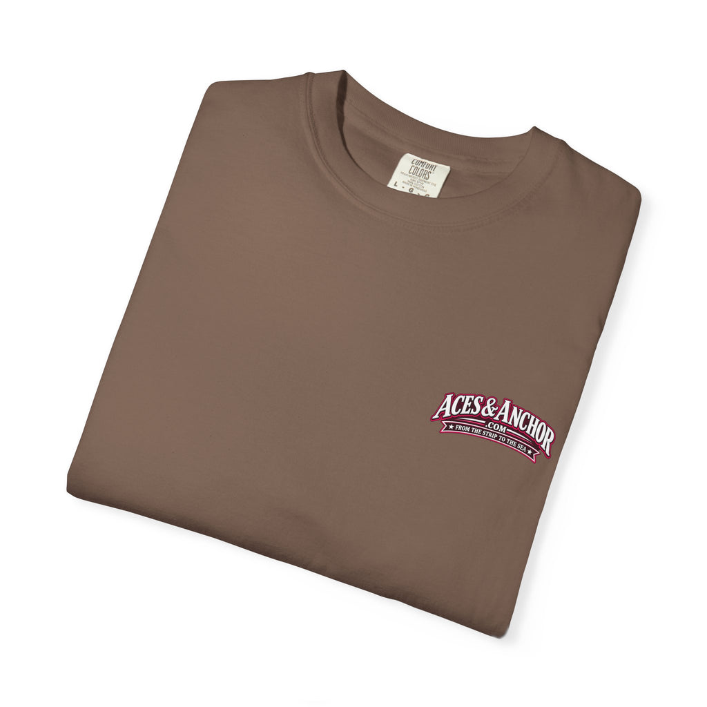 Western Caribbean List from Galveston Unisex Garment-Dyed T-shirt