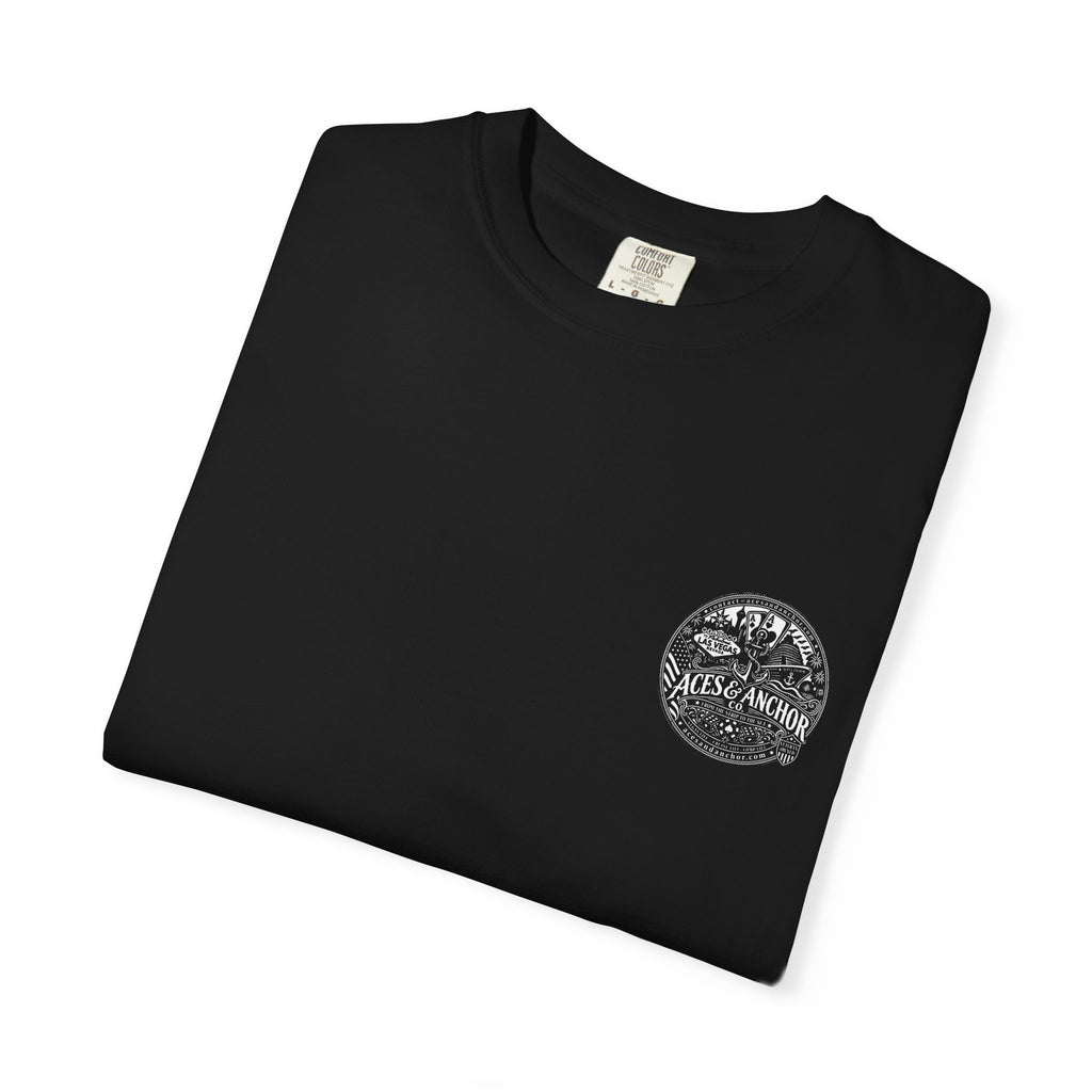 S.O.S. SALT OCEAN SEA Unisex Garment-Dyed T-Shirt