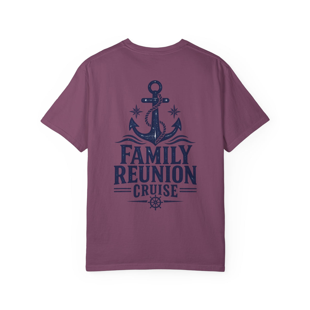 Family Reunion Cruise Trip Unisex Garment-Dyed T-Shirt