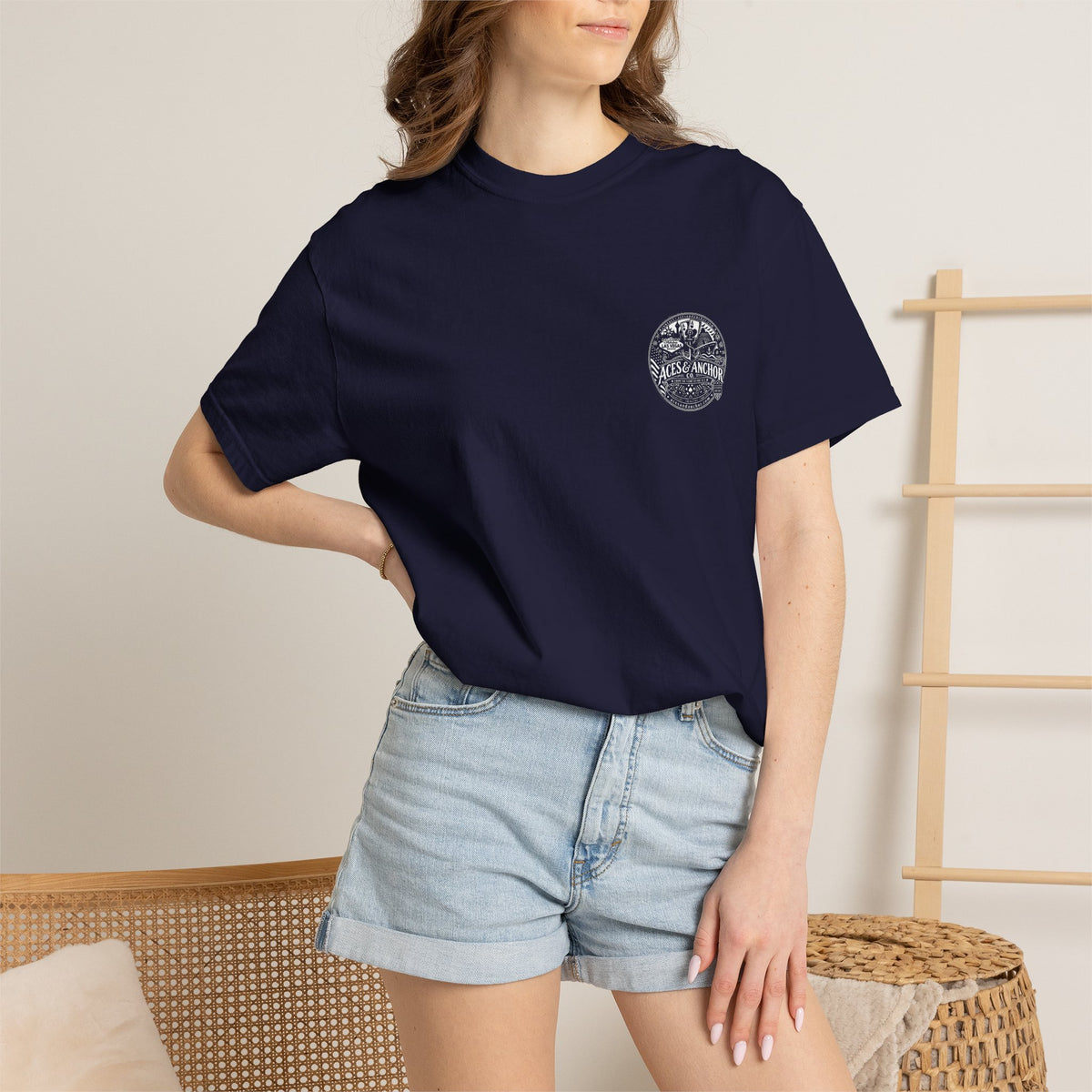 S.O.S. SALT OCEAN SEA Unisex Garment-Dyed T-Shirt