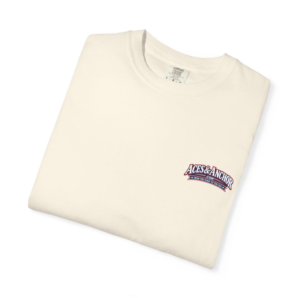 Southern Caribbean Island List Unisex Garment-Dyed T-Shirt