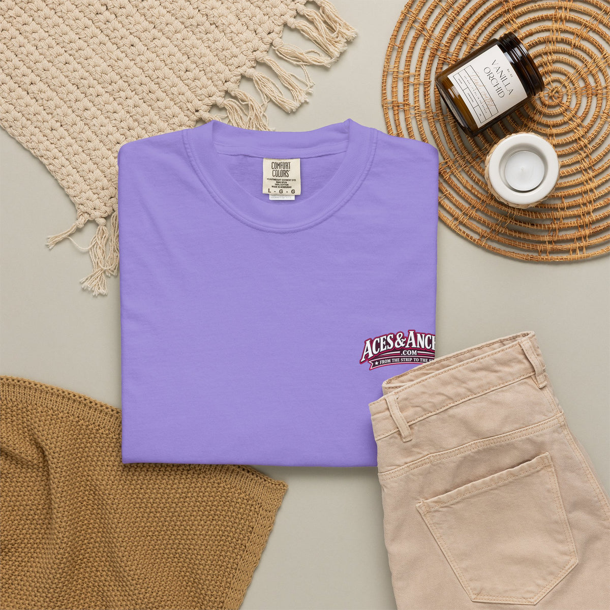 Western Caribbean List from Galveston Unisex Garment-Dyed T-shirt