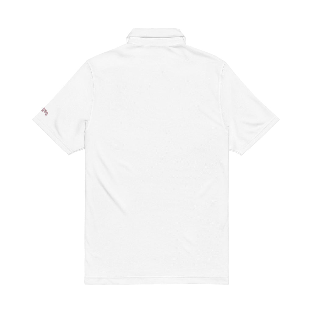 Vegas Golf Pink Embroidered  Under Armour Polo — Classic Performance Golf Shirt