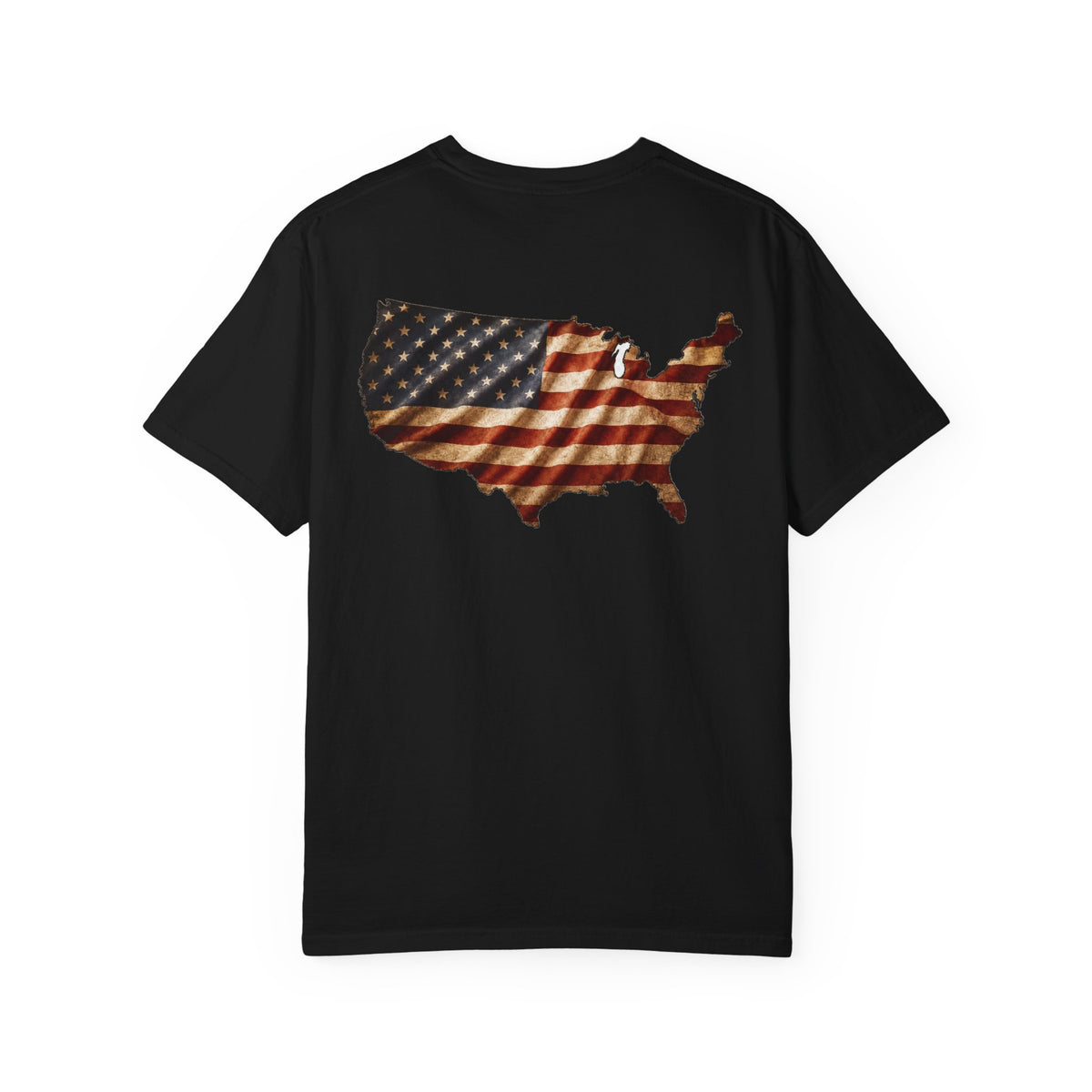 Vintage American Flag Veteran T-Shirt