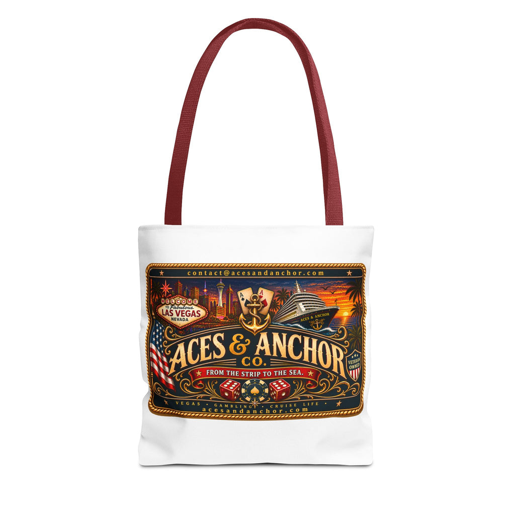 Aces & Anchor Co. Vintage Vegas Tote Bag