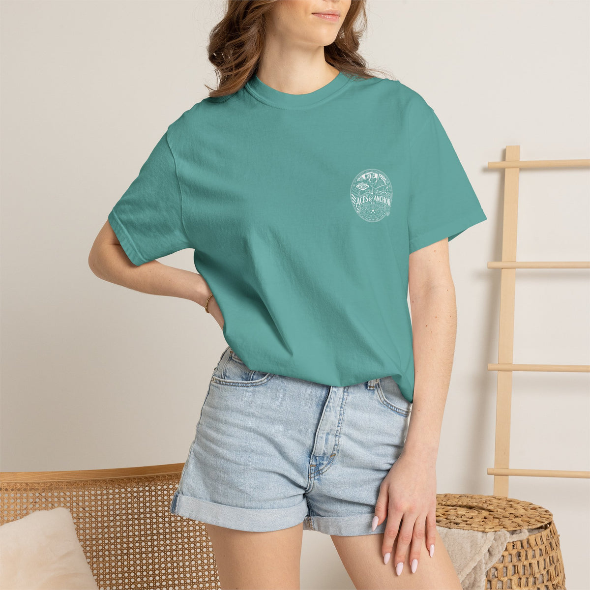 S.O.S. SALT OCEAN SEA Unisex Garment-Dyed T-Shirt