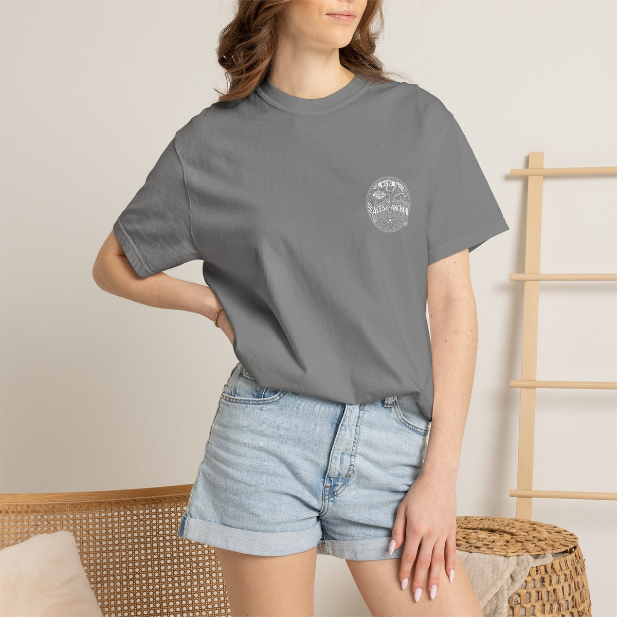 S.O.S. SALT OCEAN SEA Unisex Garment-Dyed T-Shirt