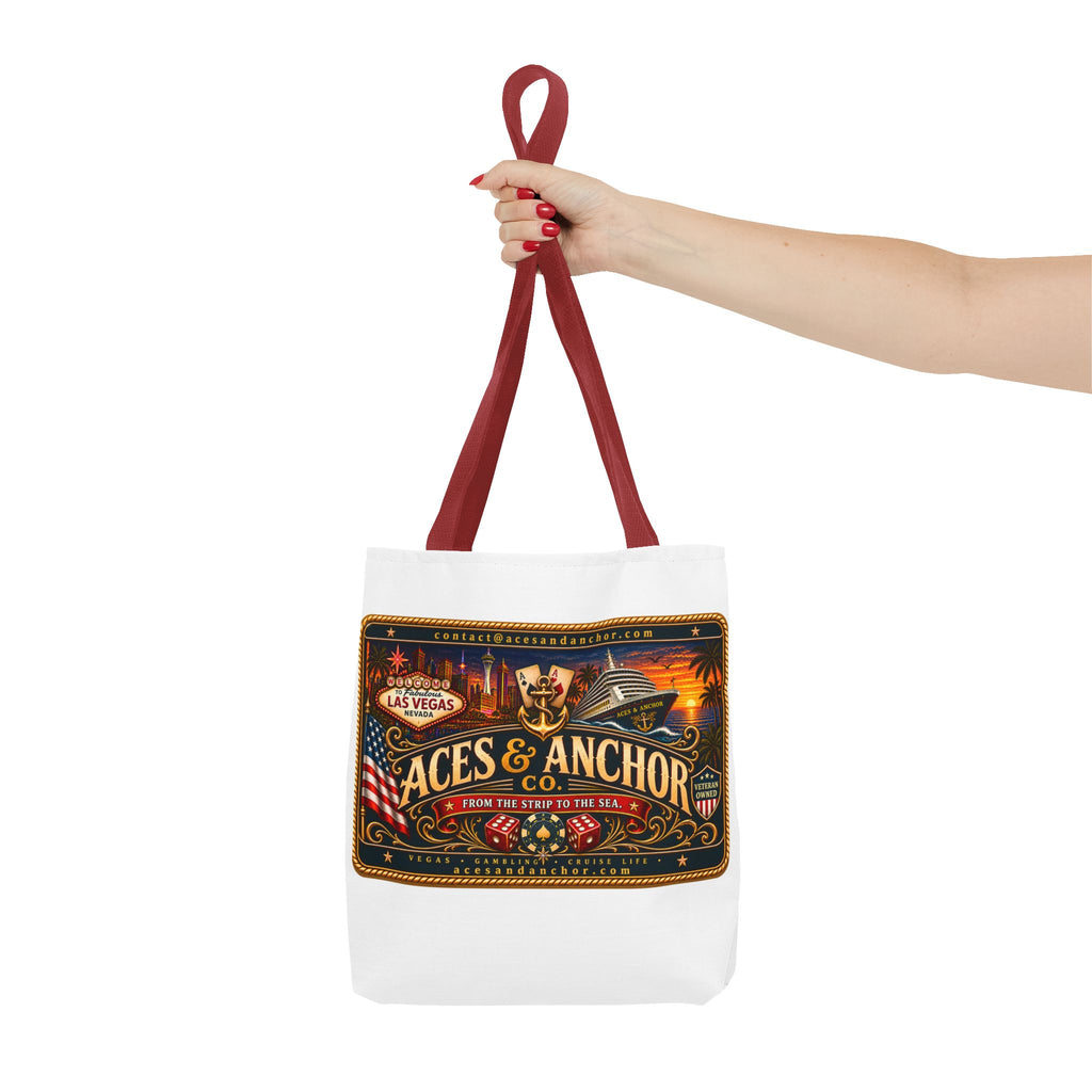 Aces & Anchor Co. Vintage Vegas Tote Bag