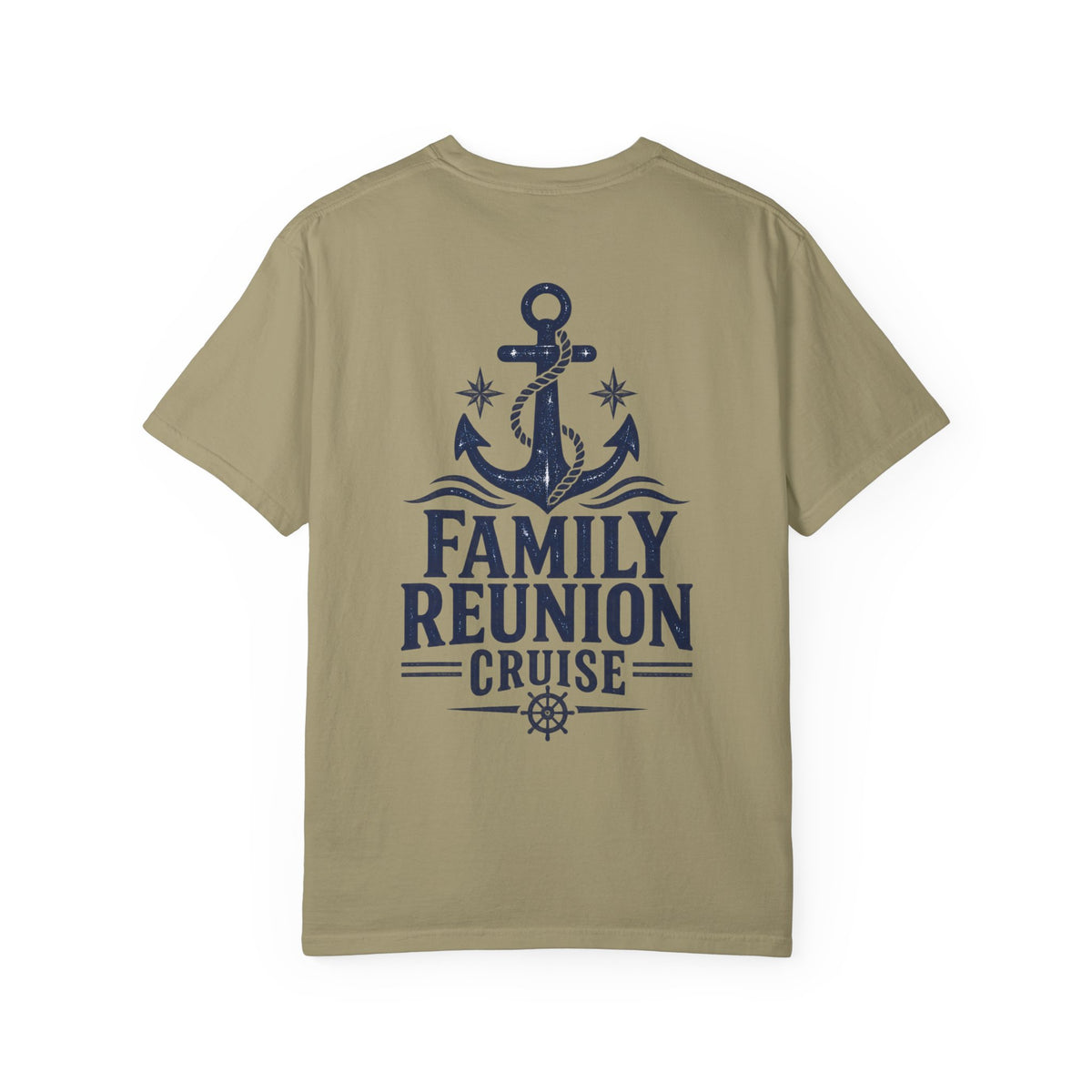 Family Reunion Cruise Trip Unisex Garment-Dyed T-Shirt