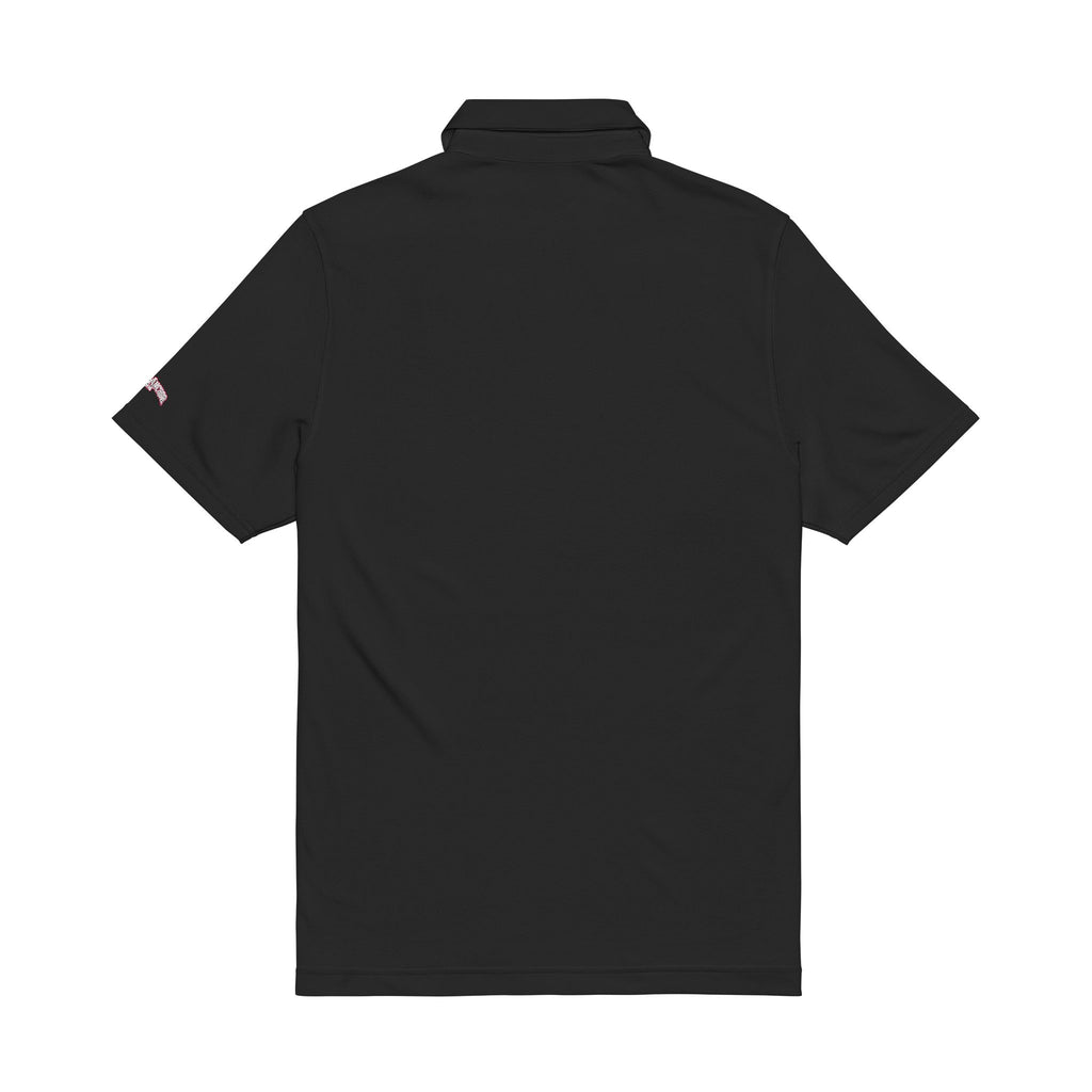 Vegas Golf Pink Embroidered  Under Armour Polo — Classic Performance Golf Shirt