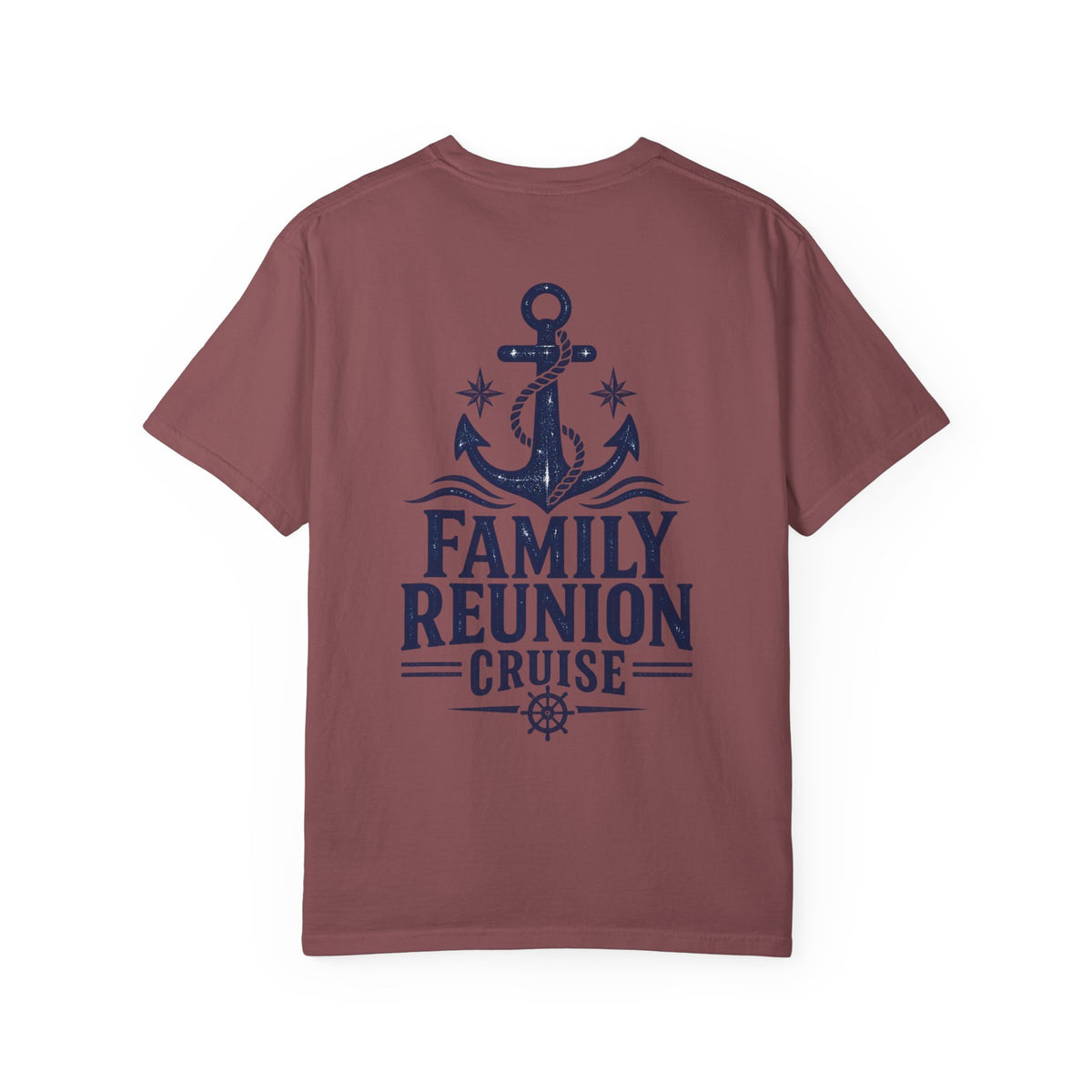 Family Reunion Cruise Trip Unisex Garment-Dyed T-Shirt