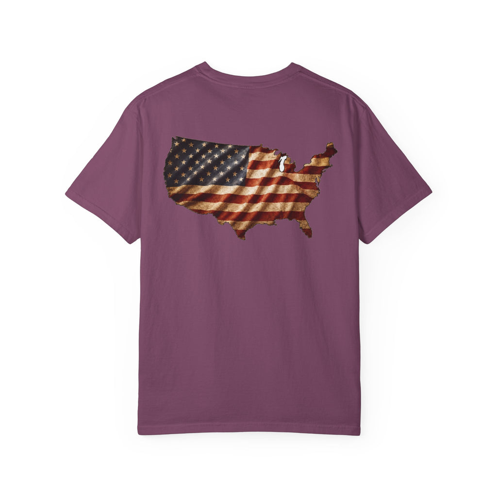 Vintage American Flag Veteran T-Shirt