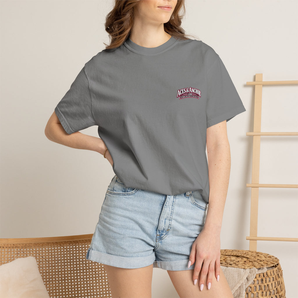 Western Caribbean List Unisex Garment-Dyed T-Shirt