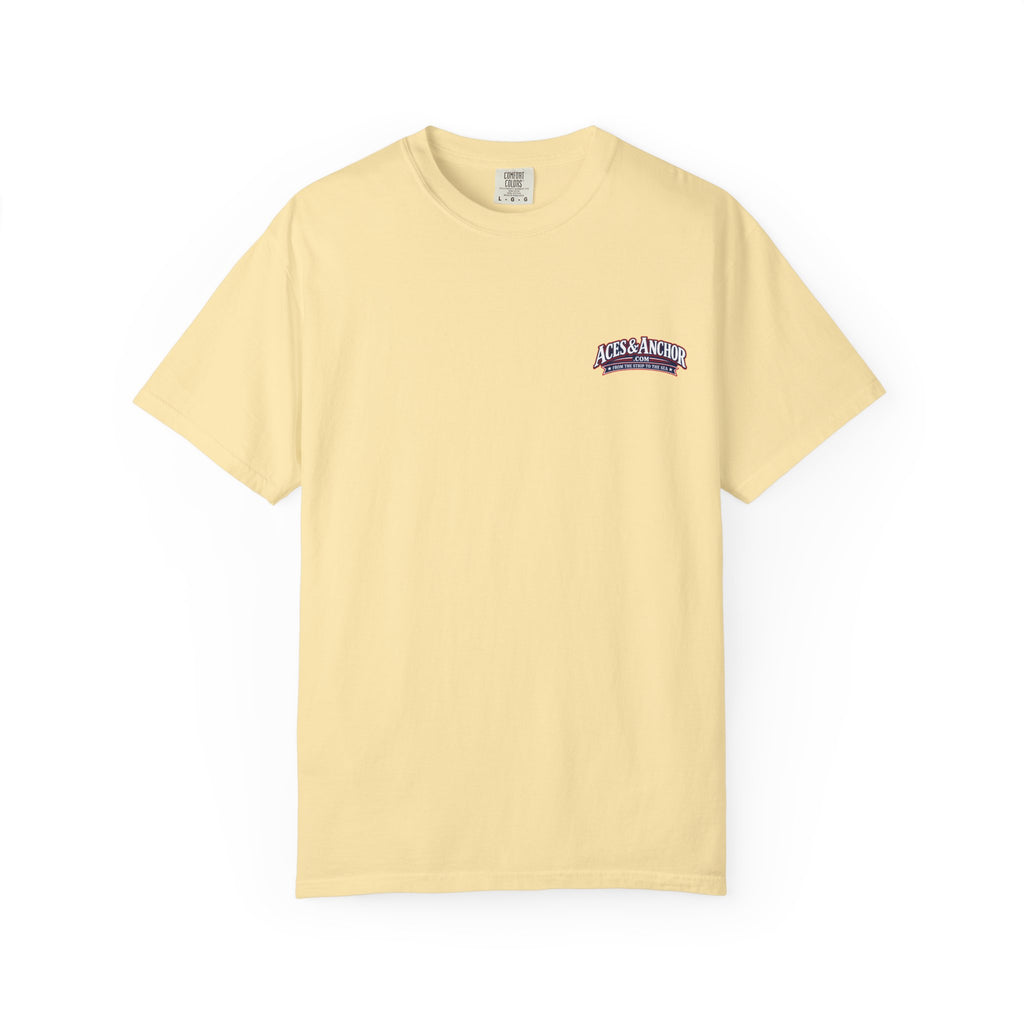 Southern Caribbean Island List Unisex Garment-Dyed T-Shirt