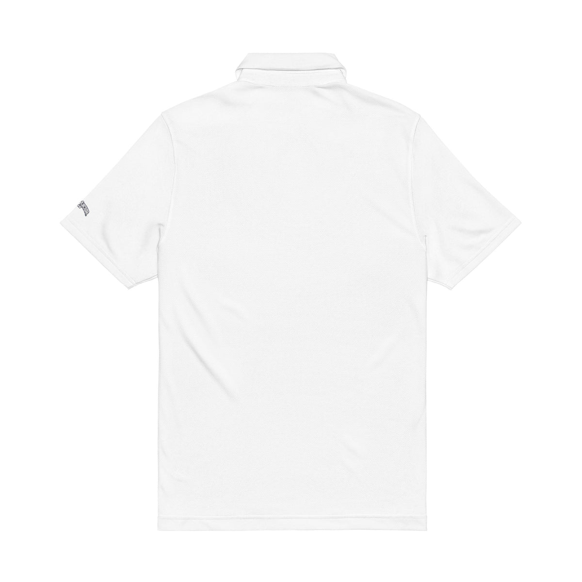 Vegas Golf Black Embroidered  Under Armour Polo — Classic Performance Golf Shirt